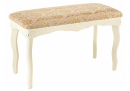 Банкетка Амадео бежевая (76x36x47)