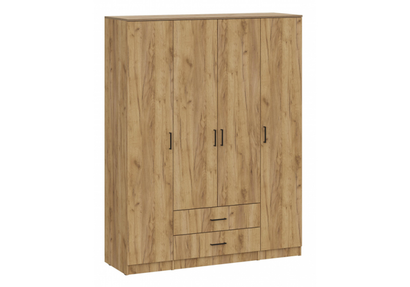 Шкаф Валетта дуб золотой (160,1x52x205). 