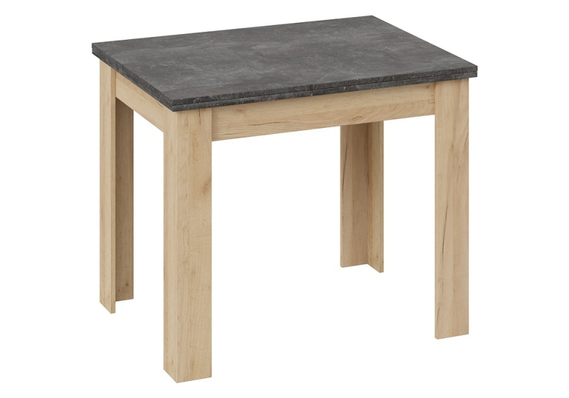 Стол деревянный Промо Тип 3 дуб крафт золотой / ателье темное (67x75). 