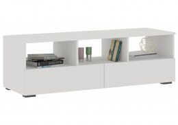 ТВ-тумба Элла ТБ 02 белый / белый (140,2x46x44,2)